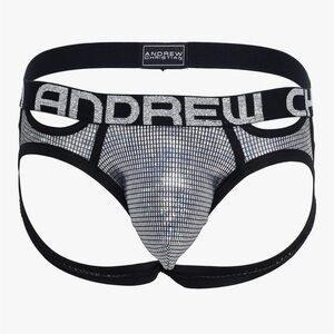 Andrew Christian Disco Glitter Comfort Jock. 91758 Medium